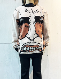 Attack on Titan Colossal Titan Knit Sweater 5