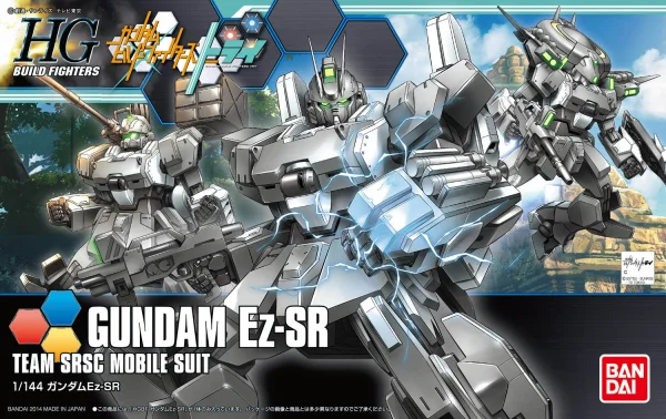 BANDAI HOBBY HGBF 1/144 Ez-SR - Gundam Build Fighters / Try