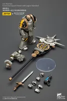 JOYTOY Iron Warriors Command Squad Chosen with Legion Standard - Warhammer 40K - photo 4