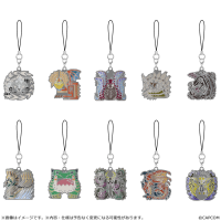 Monster Hunter Wilds Monster icon Metal Keychain 1