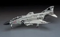 Hasegawa [PT6] 1:48 F-4J PHANTOM II / ONE PIECE CANOPY INCLUDED - ONE PIECE - photo 2
