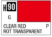 GSI Creos AQUEOUS HOBBY COLOR - H90 GLOSS CLEAR RED (PRIMARY) - photo 1