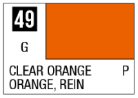 Mr. Color 49 - Clear Orange (Gloss/Primary) 1