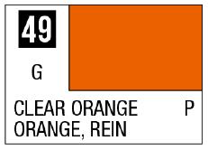 Mr. Color 49 - Clear Orange (Gloss/Primary)