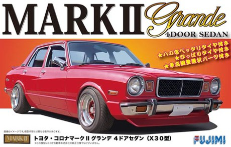 [ID-172] 1/24 Toyota Corona Mark II Grand 4 Door Sedan
