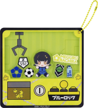 HUGGY Series Claw Machine Acrylic Keychain Bachira Meguru 1