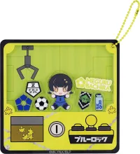 GOOD SMILE COMPANY HUGGY Series Claw Machine Acrylic Keychain Bachira Meguru - BLUE LOCK - photo 1