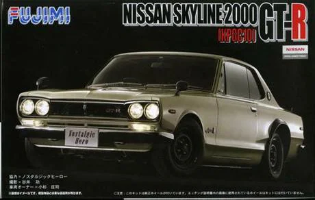 Fujimi [ID-115] 1/24 Nissan Skyline GT-R KPGC-10 (etching parts included) - Scale Kits