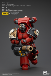 Blood Angels Angel's Tears Squad Arch-Erelim with Angel's Tears Grenade Launcher 8