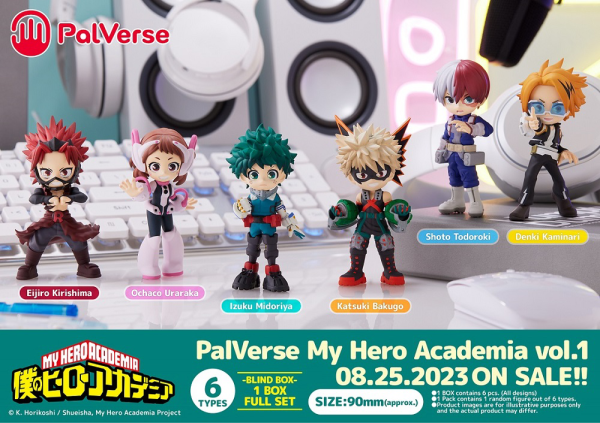 PalVerse My Hero Academia vol.1 (6pc per box)