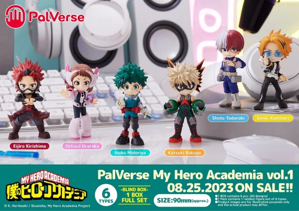 BUSHIROAD CREATIVE PalVerse My Hero Academia vol.1 (6pc per box) - My Hero Academia