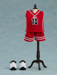 Nendoroid Doll Outfit Set: Basketball Uniform (Red) 1