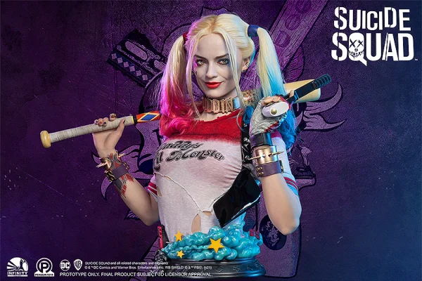 Infinity Studio Infinity Studio X Penguin Toys: DX Series Life Size Bust Suicide Squad Harley Quinn - DC Comics