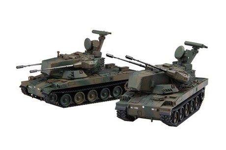 [Mi-9] 1/72 JGSDF Type 87 Self-propelled Anti-aircraft Gun
