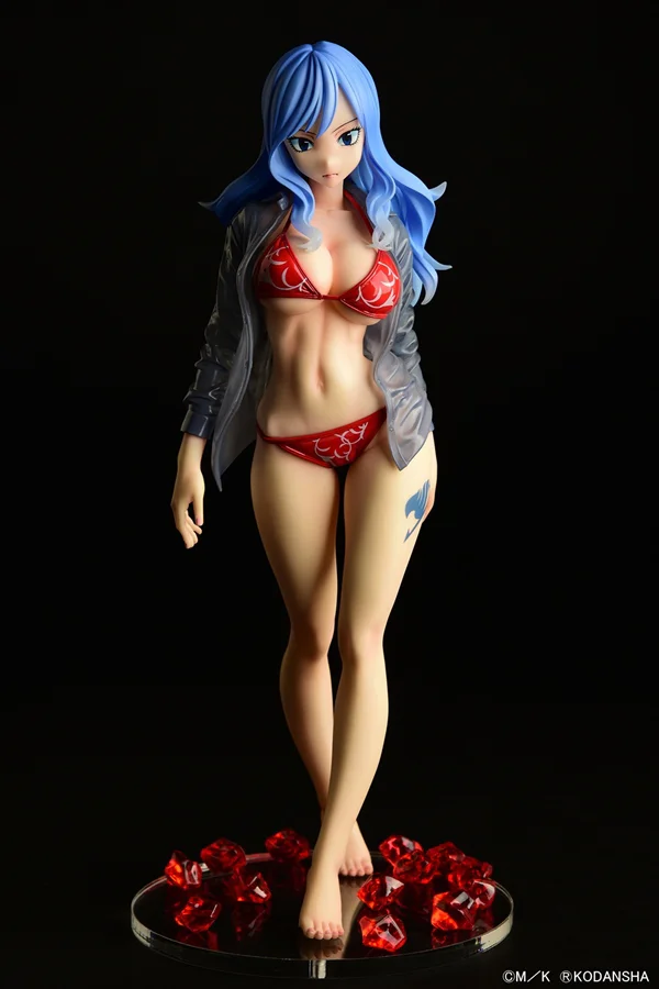 ORCATOYS Jubia Lokser/ Gravure_Style『Red bikini!!』 see-through wet shirt Sp - Fairy Tail
