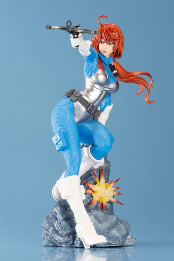G.I. JOE SCARLETT SKY-BLUE COLOR BISHOUJO STATUE