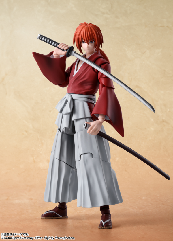 Kenshin Himura "Rurouni Kenshin: Meiji Swordsman Romantic Story", TAMASHII NATIONS S.H.Figuarts