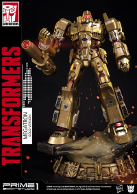 Premium Masterline Transformers: Generation 1 Megatron Gold Version 9