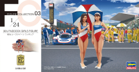 [FC03] 1:24 90’s PADDOCK GIRLS FIGURE (Two kits in the box) 1