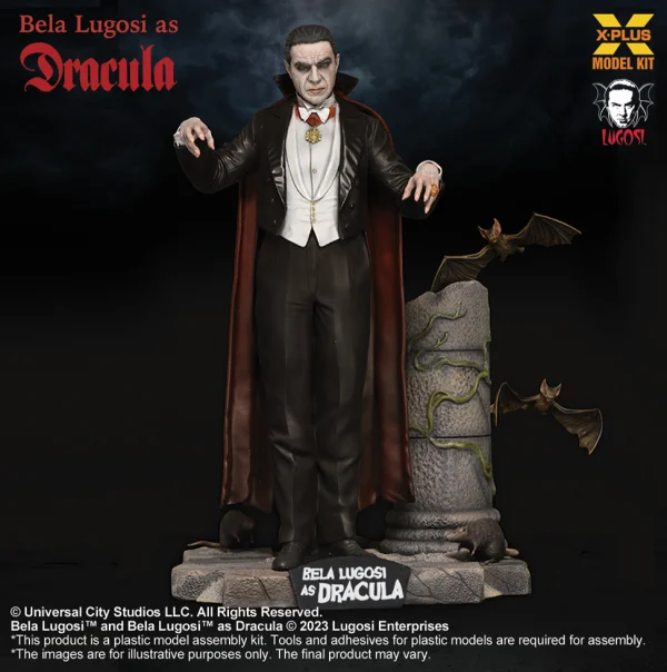 X-PLUS 1/8 Scale Bela Lugosi as Dracula Plastic Model Kit - Live Action Movies/TV