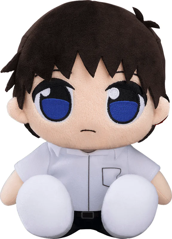 GOOD SMILE COMPANY Kuripan Plushie Shinji Ikari (School Uniform Ver.) - Rebuild of Evangelion