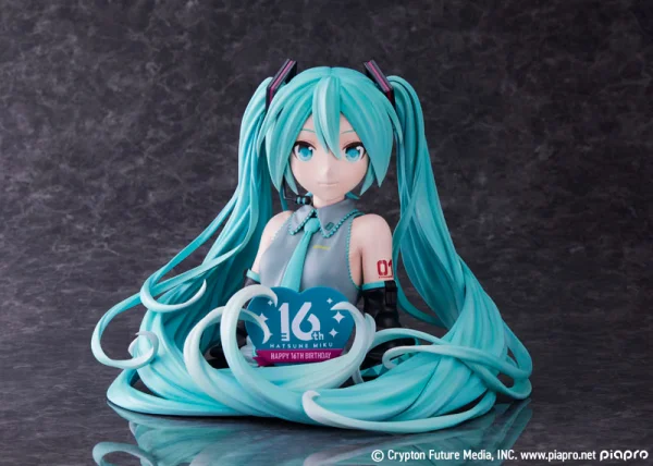 FuRyu Hatsune Miku 16th Anniversary Bust Figure - Hatsune Miku