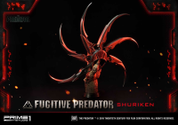 Life Size Bust The Predator (Film) Fugitive Predator Shuriken 10