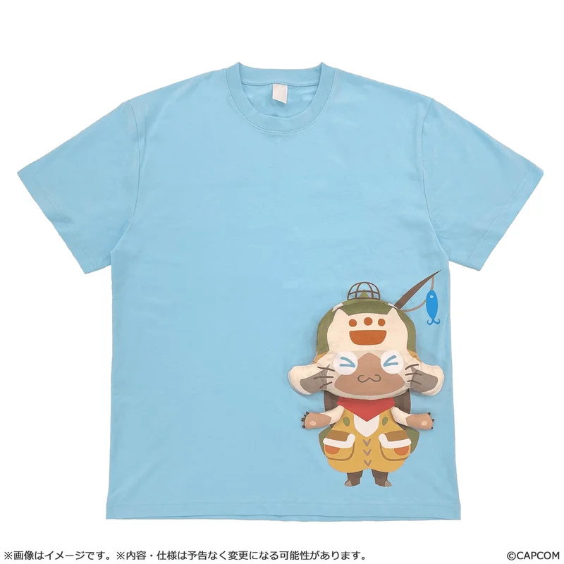 CAPCOM Monster Hunter Wilds Palico T-Shirt L - Monster Hunter