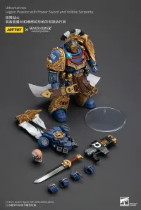 JOYTOY Ultramarines Legion Praetor with Power Sword and Volkite Serpenta - Warhammer 40K - photo 4