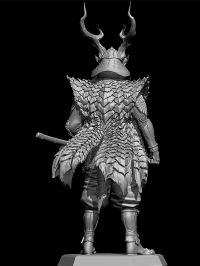 Zodiac Warrior: Dragon Ready-to-Assemble Plastic Model Kit 6