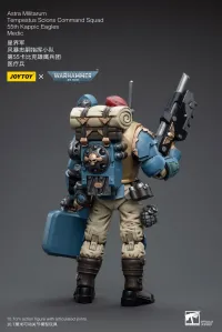 JOYTOY Astra Militarum Tempestus Scions Command Squad 55th Kappic Eagles Medic - Warhammer 40K - photo 2