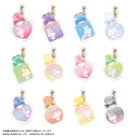 My melody Bithday PUKKURI Clear key holder 10