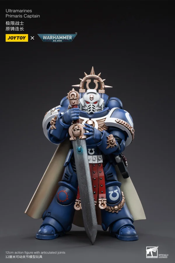 JOYTOY Ultramarines Primaris Captain - Warhammer 40K
