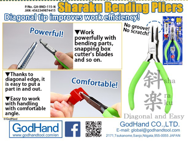 GodHand - Sharaku Bending Pliers