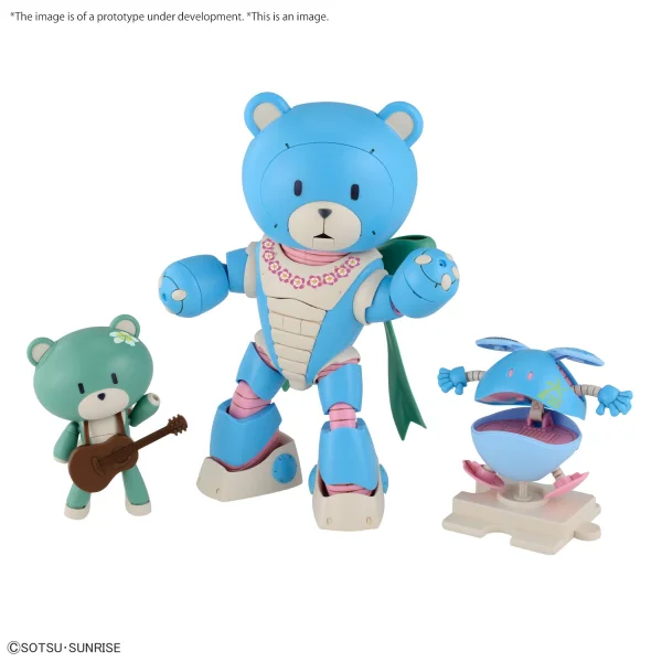 BANDAI HOBBY HG 1/144 BEARGGUY OHANA & ALOHARO SET - Gundam Build Fighters / Try