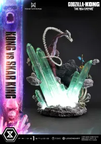 Prime 1 Studio Ultimate Diorama Masterline Godzilla x Kong: The New Empire (Film) Kong vs Skar King Bonus Version - Godzilla - photo 47