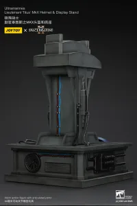JOYTOY Ultramarines Lieutenant Titus' MKX Helmet & Display Stand - Warhammer 40K - photo 10