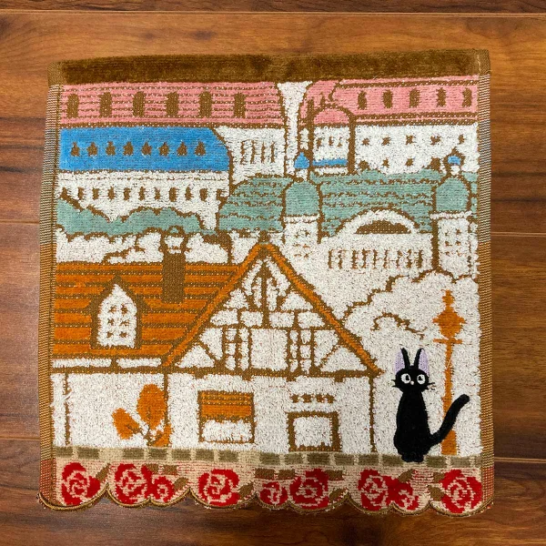 Marushin Jiji City of Koriko Mini Towel - Kiki's Delivery Service