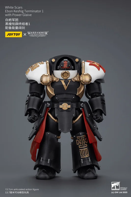 White Scars Ebon Keshig Terminator 1 with Power Glaive
