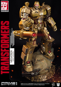 Premium Masterline Transformers: Generation 1 Megatron Gold Version 6