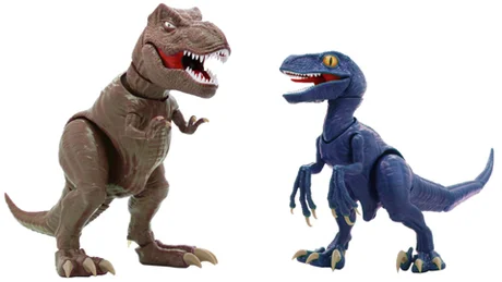Fujimi [FI No.4]  Dinosaur Edition Tyrannosaurus vs Velociraptor Showdown Set - Original Series