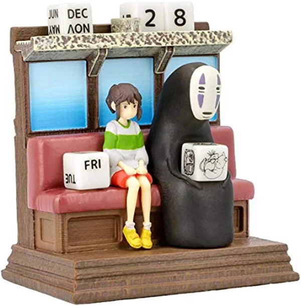Benelic Spirited Away Riding the Railway Perpetual Calendar "Spirited Away" (Box/3) - Spirited Away