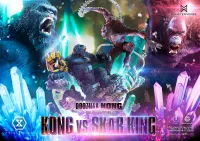 Prime 1 Studio Ultimate Diorama Masterline Godzilla x Kong: The New Empire (Film) Kong vs Skar King - Godzilla - photo 26