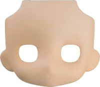 GOOD SMILE COMPANY Nendoroid Doll Customizable Face Plate - Narrowed Eyes: Without Makeup (Almond Milk) - Figure Accessories - photo 2