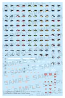 KOTOBUKIYA MEGAMI DEVICE M.S.G YGGDRASIS GARM RIPPER EYE DECAL SET - Megami Device - photo 1