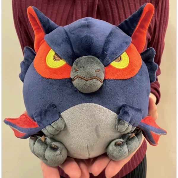 CAPCOM Monster Hunter Fluffy Eggshaped Plush Nargacuga - Monster Hunter