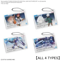 BANDAI HOBBY GUNPLA PACKAGE ART ACRYLIC BALL CHAIN (SULETTA X4 MIORINE X4 AERIAL x2 AERIAL REBUILD x2) - Mobile Suit Gundam: The Witch from Mercury - photo 1