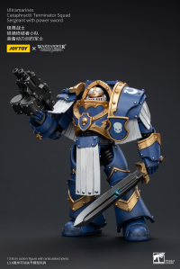 Ultramarines Cataphractii Terminator Squad Sergeant with Power Sword 6