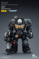 Black Templars Terminator 3 with Power Fist and Assault Cannon 12