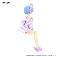 FuRyu Re:ZERO -Starting Life in Another World-　Noodle Stopper Figure -Rem Room Wear Purple Color ver.- - Re:ZERO -Starting Life in Another World- - photo 5